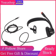 Yoaushop Single Sided Business Headset Noise Reduction Microphone RJ9