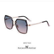 Helen Keller太陽眼鏡-時尚不敗修飾款-灰粉框＋灰粉色 H8927-N23 _廠商直送