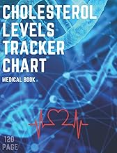 Cholesterol Levels Tracker Chart: Cholesterol Level Record notebook Daily Health Tracker 8.5 x 11 120 page Medical professionals or individuals can ... date, including HDL, LDL, and Triglycerides