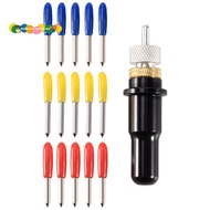 Cutting Blade Holder + 15pcs 30 degree 45 degree 60 degree Cutter Blade for