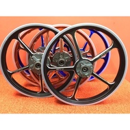 Y15ZR FG505 CNC FORGED OPEN HUB SPORT RIMS RX RACING 160/160 PNP