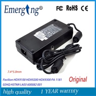 Original 19V 9.5A 180W 7.4X5.0มม. แล็ปท็อปที่ชาร์จอะแดปเตอร์สำหรับ HP Pavilion HSTNN HA03 5189 2784จ