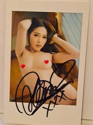 E13:日本女優-小川阿佐美~簽名照.拍立得照片