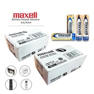 Maxell  1.5V AA / AAA (1Box - 40Pcs) Alkaline Battery 100% Original