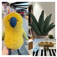 Yuan Ying jellycat Parrot Plush Toy Plant Aloe Vera New Cute Plush Toy Baguette Pendant Soothe Baby