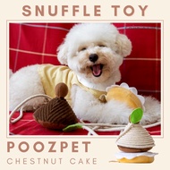 Cake SHAPED DOG TOYS / POOZPET MONT BLANC CAKE DOG TOYS