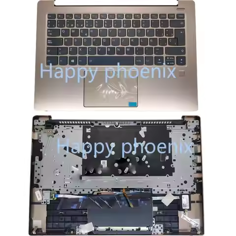 WYORESY for Lenovo Ideapad 530S-14IKB 530S-14ARR 530S-14 Laptop Spanish Backlight Keyboard Palmrest 