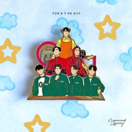 BTS Enamel Pin - BTS x Ojingeo Game