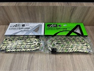 AJI RACING HPO SPROCKET CHAIN [ 132L ] GOLD CHAIN 415H & 428H