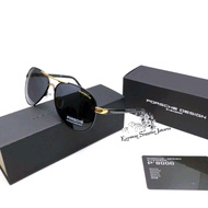 HITAM Gass Men's Sunglasses police polarized uv protection anti Glare Very Comfortable To Wear +hard