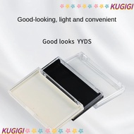 KUGIGI False Lashes Show Box,  Plastic Eyelash Storage Box,  Square Shape Storage Box