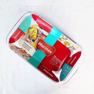 MARINEX SQUARE GLASS PAN 2.2 LITER 34 X 21 X 5 CM 81.6534