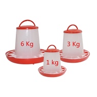 1/3/6Kg Automatic Chicken Feeder Bucket Rooster Hen Feeding Device Farm Animal Poultry Quail Pigeon 