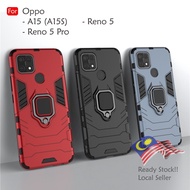 Oppo A15 A15S Reno 5 Reno5 Pro Car Holder Back Case Cover Shockproof Protection Casing Phone Mobile 