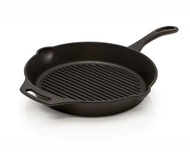 กระทะย่างเหล็กหล่อมีรอง Grill Fire Skillet gp35