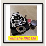 YAMAHA RXZ RACING BLOCK 62mm WITH PISTON & RING COMPLETE SET RXZ-135 RXZ135 BLOCK BLOK SET FULL 60 M