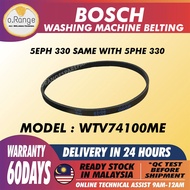 WTV74100ME 5PHE330 5EPH330 BOSCH DRYER BELTING BELT DRYER RUBBER DRYER BELT
