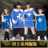 Halloween Boys Children Ancient Roman Greece Crusader Spartan Samurai Stage Performance Costume