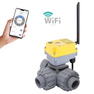 Water 3-way Valve, Swimming Pool 3-way Valve, WiFi Control Valve Factory Customized Electric Valve*&