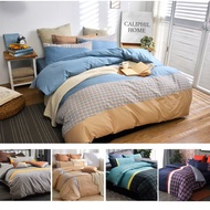 【90度織】精梳美國棉/雙人床包4件組/多款任選