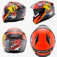 SIRIM+ORIGINAL} GRACSHAW GRANDIO G9200 EXPLOSIVE RED FOC BLUETOOTH FULL FACE DOUBLE VISOR