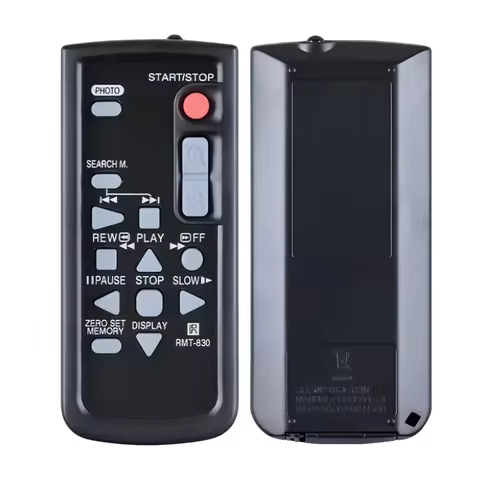 Universal Remote Control Compatible with Sony RMT-830 831 DCR-HC40E HDV Z5C DCR-HC DCR-PC DCR-TR Mod
