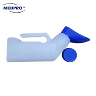 Unisex Durable Urinal with Cover 1200mls Medpro Medical Supplies