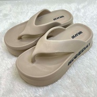 Inkayni 5102 Sandal Wanita Jepit Remaja Dewasa Sandal Karet Hak Tebal Lentur Ukuran 35-40