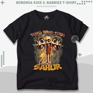 Bobomia Tung Sahur Anomali Brainrot Kids T-Shirt | Distro Clothing For Boys And Girls-Tshirt