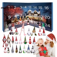 Christmas Gnome Calendar with Collectible Gnome Dolls Gnome Plush Toy Gnome Countdown Calendar for K