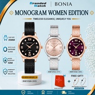 [Official Warranty] Bonia BNB10566 Series Bonia Watch Jam Tangan Women's 30mm Stainless Steel Watch 