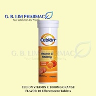 Cebion Vitamin C 1000mg Effervescent Tablets 10's (EXP: 30-JUNE-2025 )