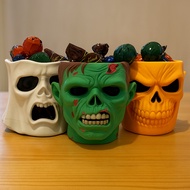 Scary Face Candy Bowl Halloween Decoration, Halloween Candy Holder, Halloween Decoration, Halloween 