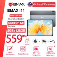 【Ready Stock】BMAX I11 Tablet 10.4” 2000*1200 2K FHD 8GB RAM 128GB ROM Android 11 4G LTE Phone Call D