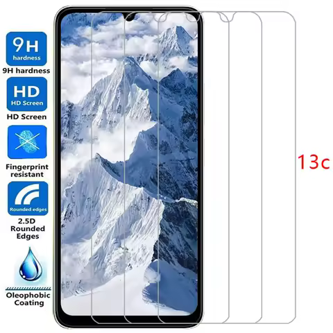 screen protector for xiaomi redmi 13c protective tempered glass on redmi13c 13 c c13 4g 5g film xiom
