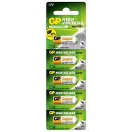 GP 23A 12V Alkaline Battery 5pcs Pack - same battery as A23, V23GA, MN21