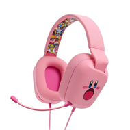 PowerA - Switch 2/ Switch 1 頭戴式有線遊戲耳機 | Wired Stereo Headset (星之卡比 Kirby Mouthful) [香港行貨]