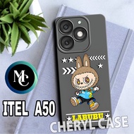 HP Rubber case for ITEL A50/CC24 Cute Motif/softcase ITEL A50/Casing/silicon/case ITEL A50hp