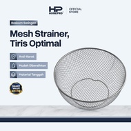 HomePro - Stainless Steel Mesh Strainer Bowl - Rust-Resistant Mesh Strainer Bowl