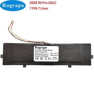 7.6V 5000Mah DERE R9 Pro Gn22 Laptop Battery Notebook 7 PIN 7 Wire Plug