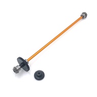 Wltoys 144001 wltoys 124019 124017 metal upgrade parts metal drive shaft set with motor gear 124019 