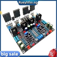 HiFi Audio Amplifier Board-200W Upgraded Version Featuring 2SC5200+ 2SA1943 Stereo Tube Power Config