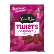 Darrell Lea Twists Raspberry Liquorice 280g (Nov 2024)