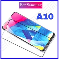 [รับประกันสินค้า] ฟิล์มกระจกนิรภัย Samsung Galaxy A10 ฟิล์มเต็มจอ ใส่เคสได้ รุ่น ซัมซุง A10 ฟิมกระจก