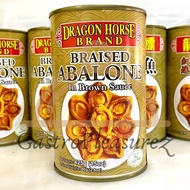 Dragon Horse Brand Braised Abalone in Brown Sauce 425gms (6pcs) | Imported | | Long Expiry