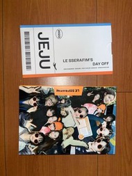 le sserafim 濟州島寫真書 采源 一葉 櫻花 允眞 恩採