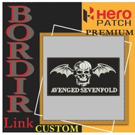A7X AVENGED SEVENFOLD BAND LOGO HP-395 PATCH EMBROIDERY LOGO/ EMBLEM