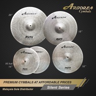 Arborea Silent Series Low-Volume Cymbal Set 14" 16" 18" 20" | Soma Music