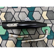 Tsukigi Wave Original Standard Racing Exhaust CSX FACTORY MUFFLER Supra X 125 Wave Karisma C-series 