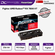 PowerColor AMD Radeon RX 7800 XT Fighter 16GB GDDR6 RX7800XT 16G-F/OC Grpahics Card